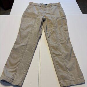 Lee Regular Fit Straight Leg High Rise Khaki Pants Womens